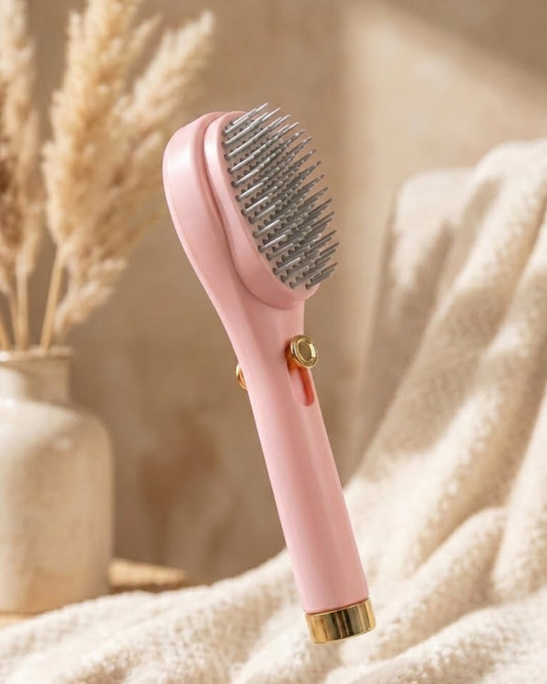 EaseDaily Self Cleaning Hairbrush
